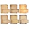 Better Office Products Aged Paper Stationery, 50 Sheets/50 Env, Antique Parchment Paper, Letter Size, 6 Designs, 100PK 63900 - alternate 1